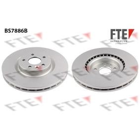 Bremsscheibe für JAGUAR von FTE