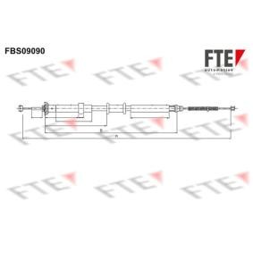 Handbremsseil für CHRYSLER von FTE