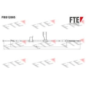 Handbremsseil für HYUNDAI von FTE