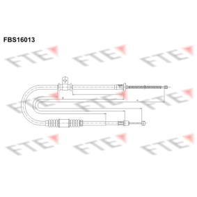 Handbremsseil für MITSUBISHI von FTE
