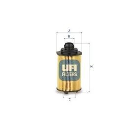 Acquista Filtro olio da UFI 25.276.00 a buon mercato per soli 14,76 €