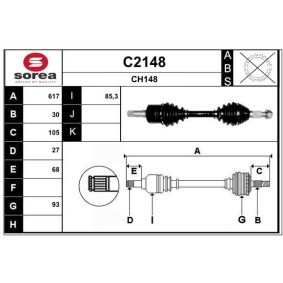 Acquista Semiasse da SNRA C2148 a buon mercato per soli 15785,98 €
