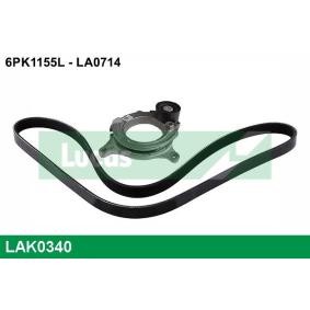 Keilrippenriemensatz LAK0340
