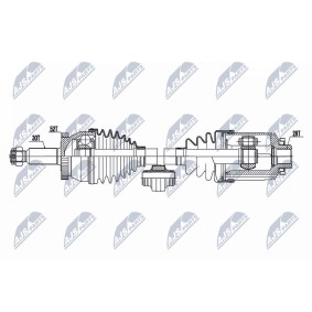 Acquista Semiasse da NTY NPW-HY-599 a buon mercato per soli 241,33 €