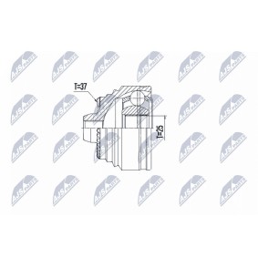 Gelenksatz, Antriebswelle NPZ-BM-027