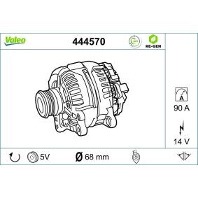 Lichtmaschine 444570 von VALEO günstig für 449,03 € online kaufen