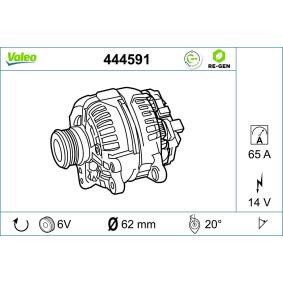 Lichtmaschine 444591 von VALEO günstig für 276,85 € online kaufen