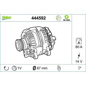 Lichtmaschine von VALEO 444592