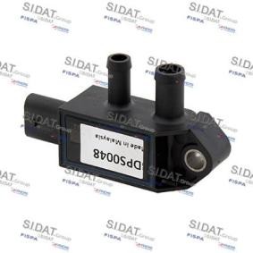 Comprar Sensor, presión gas de escape de SIDAT 84.3268 a bajo precio de 77,25 €