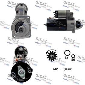 Köp Startmotor av SIDAT S12BH0791 till det låga priset 3497,32 kr