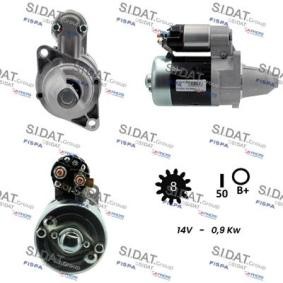 Köp Startmotor av SIDAT S12DE0316A2 till det låga priset 1356,26 kr