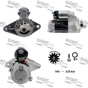 Köp Startmotor av SIDAT S12DE0876A2 till det låga priset 2578,14 kr