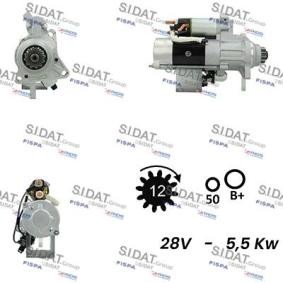 Anlasser für RENAULT TRUCKS von SIDAT