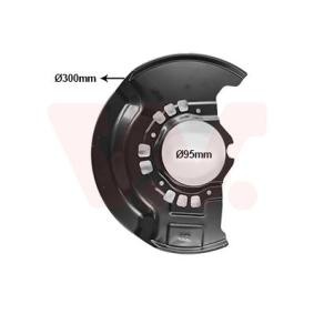 Comprar Chapa protectora contra salpicaduras, disco de freno de VAN WEZEL 5377372 a bajo precio de 44,65 €