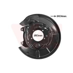 Comprar Chapa protectora contra salpicaduras, disco de freno de VAN WEZEL 5377373 a bajo precio de 102,84 €