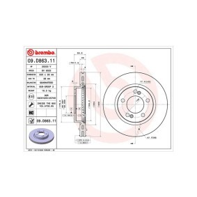 Achetez des Disque de frein MAGNETI MARELLI 360406174701 à prix pour 231,18 €