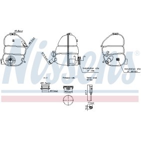 Ausgleichsbehälter 996340 für OPEL