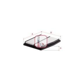 Luftfilter S 3D57 A für SANTA FÉ I (SM) für 20,57 CHF