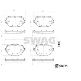 Køb Bremseklodser af SWAG 33 10 9325 til den lave pris 591,33 DKK