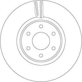 Bremsscheibe DF6968S