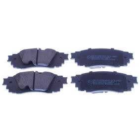 Acquista Kit pastiglie freni da DENCKERMANN B111480 a buon mercato per soli 24,49 €