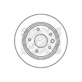 Achetez des Disque de frein MAPCO 15640 à prix pour 46,49 €