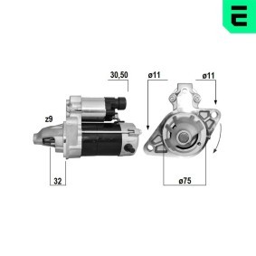 Anlasser für HONDA von ERA