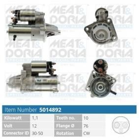 Köp Startmotor av MEAT & DORIA 5014892 till det låga priset 1345,78 kr