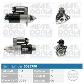 Compre Motor de arranque da MEAT & DORIA 5035790 a um preço baixo por 111,01 €