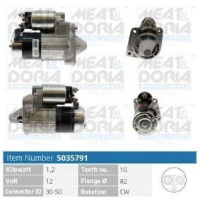 Köp Startmotor av MEAT & DORIA 5035791 till det låga priset 1386,20 kr
