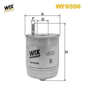 Achetez des Filtre à carburant WIX FILTERS WF8596 à prix pour 86,22 €