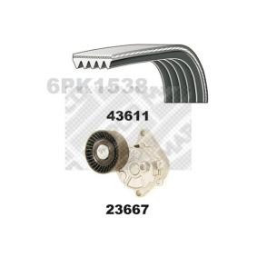Acquista Kit Cinghie Poly-V da MAPCO 23611 a buon mercato per soli 67,15 €