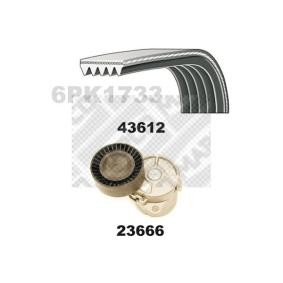 Acquista Kit Cinghie Poly-V da MAPCO 23612 a buon mercato per soli 53,97 €