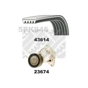 Acquista Kit Cinghie Poly-V da MAPCO 23614 a buon mercato per soli 75,08 €