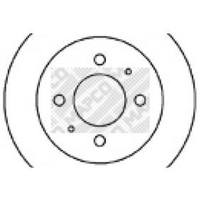 Bremsscheibe von MAPCO 25540