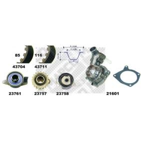 Achetez des Kit de distribution + pompe à eau MAPCO 41712/2 à prix pour 180,50 €