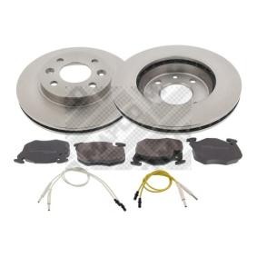 Acquista Kit dischi e pastiglie da MAPCO 47155 a buon mercato per soli 65,36 €
