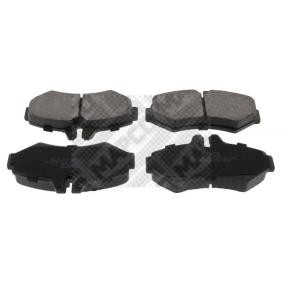 Achetez des Plaquettes de frein MAPCO 6040 à prix pour 34,67 €