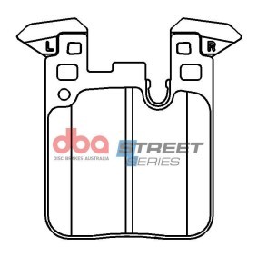Hochleistungs-Bremsbelagsatz DB15127XP