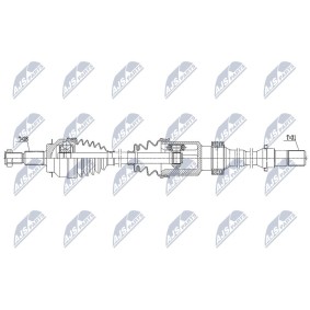 Antriebswelle von NTY NPW-MZ-076