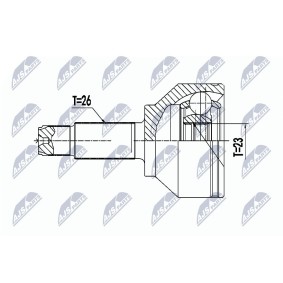 Comprar Junta homocinética de NTY NPZ-BM-023 a bajo precio de 30,50 €