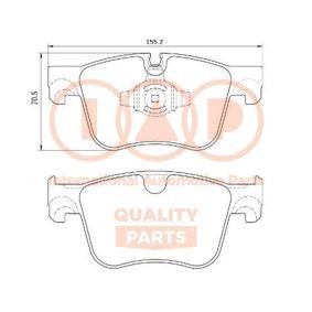 Bremsbeläge von IAP QUALITY PARTS