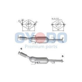 Partikelfilter (DPF) 20N0135-OYO