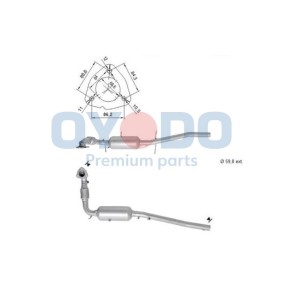 Achetez des Filtre à particules Oyodo 20N0142-OYO à prix pour 514,27 €