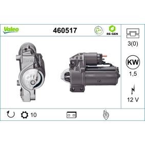 Köp Startmotor av VALEO 460517 till det låga priset 1783,58 kr