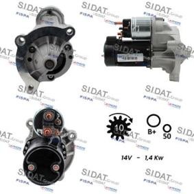 Anlasser S12VA0433 von SIDAT günstig für 156,24 € online kaufen