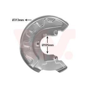 Compre Chapa deflectora, disco de travão da VAN WEZEL 7629371 a um preço baixo por 13,46 €