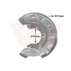 Compre Chapa deflectora, disco de travão da VAN WEZEL 7629372 a um preço baixo por 13,46 €