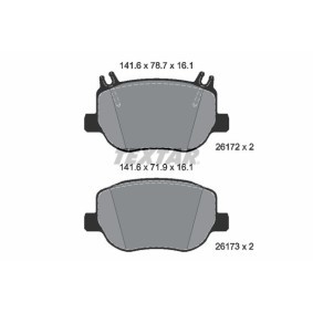 Bremsbeläge 2617201