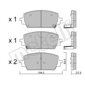 Bremsbeläge 22-1303-0 von METELLI günstig für 41,19 € online kaufen
